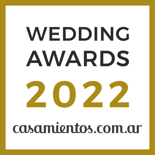 Maga Abril, ganador Wedding Awards 2022 Casamientos.com.ar